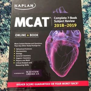 MCAT study books